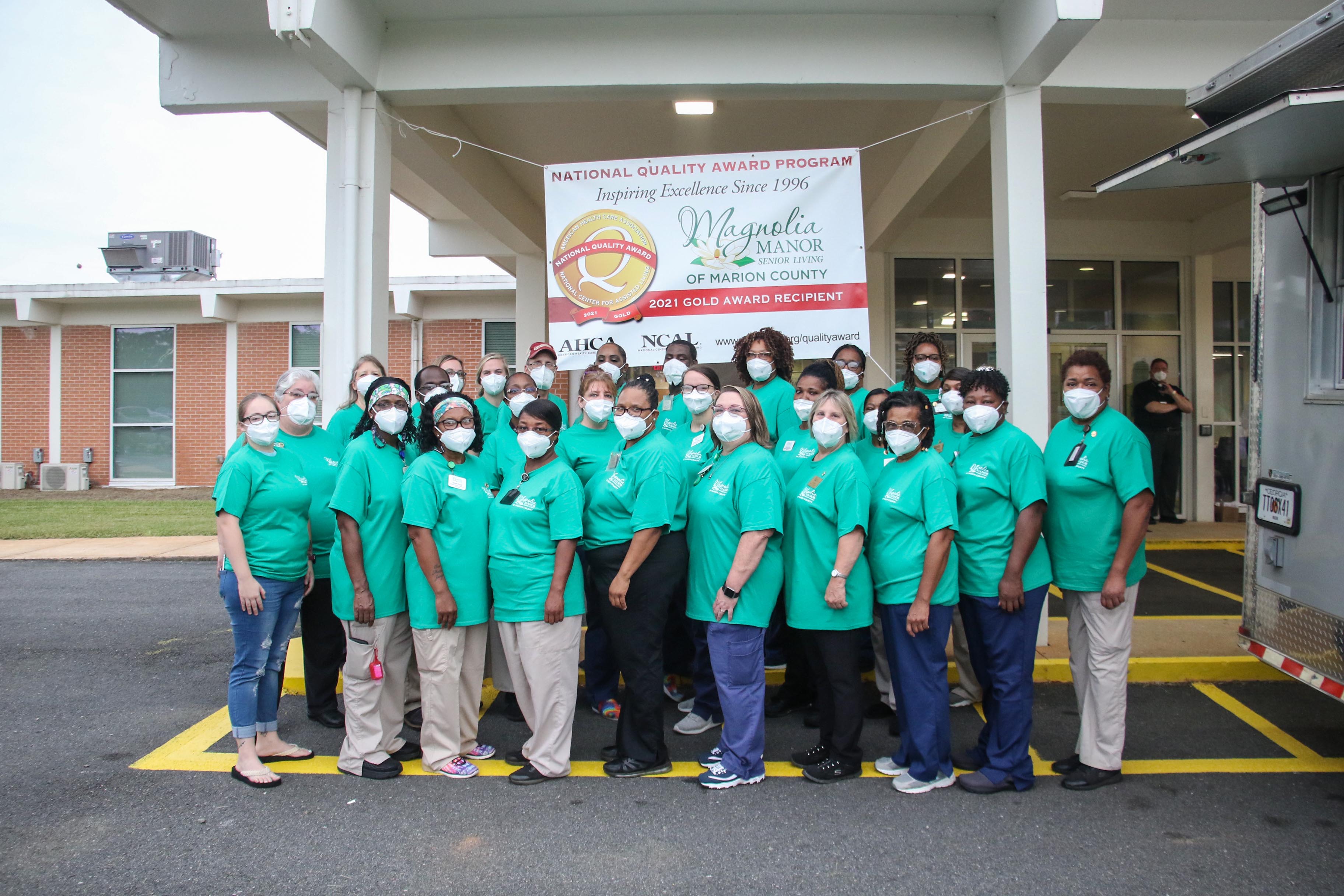 Magnolia Manor Buena Vista Wins Gold